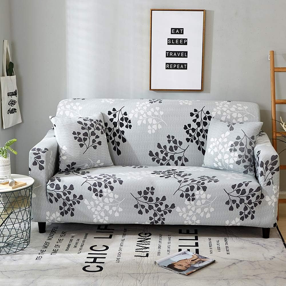 Petal Grey - Luxury Quality Strechable & Dust-proof Sofa Cover