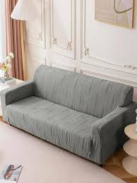 DARK GREY JAPANESE JACQUARD - Luxury Quality Strechable & Waterproof  Dust-proof Sofa Cover