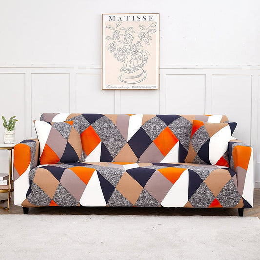 Buy washable sofa covers online in Dombivli & across India – available for 3-seater, 5-seater & L-shape sofas in multiple colors like grey, blue, beige, brown & floral prints – Super Furnishing