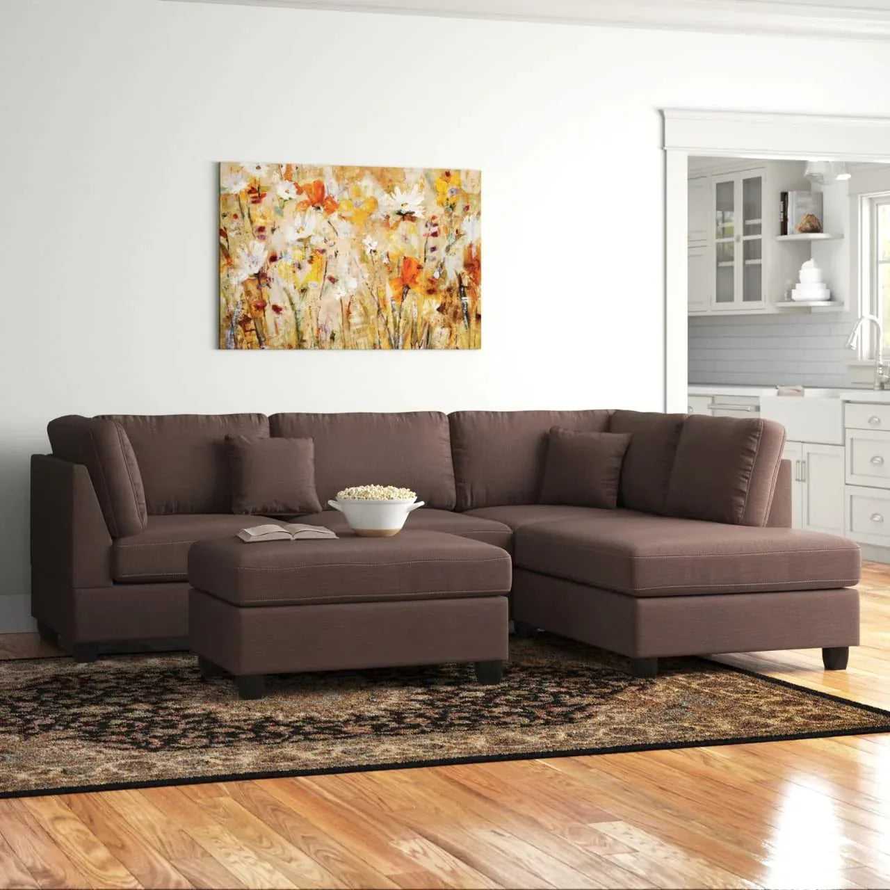 Napper 6 Seater LHS L Shape Sofa Set