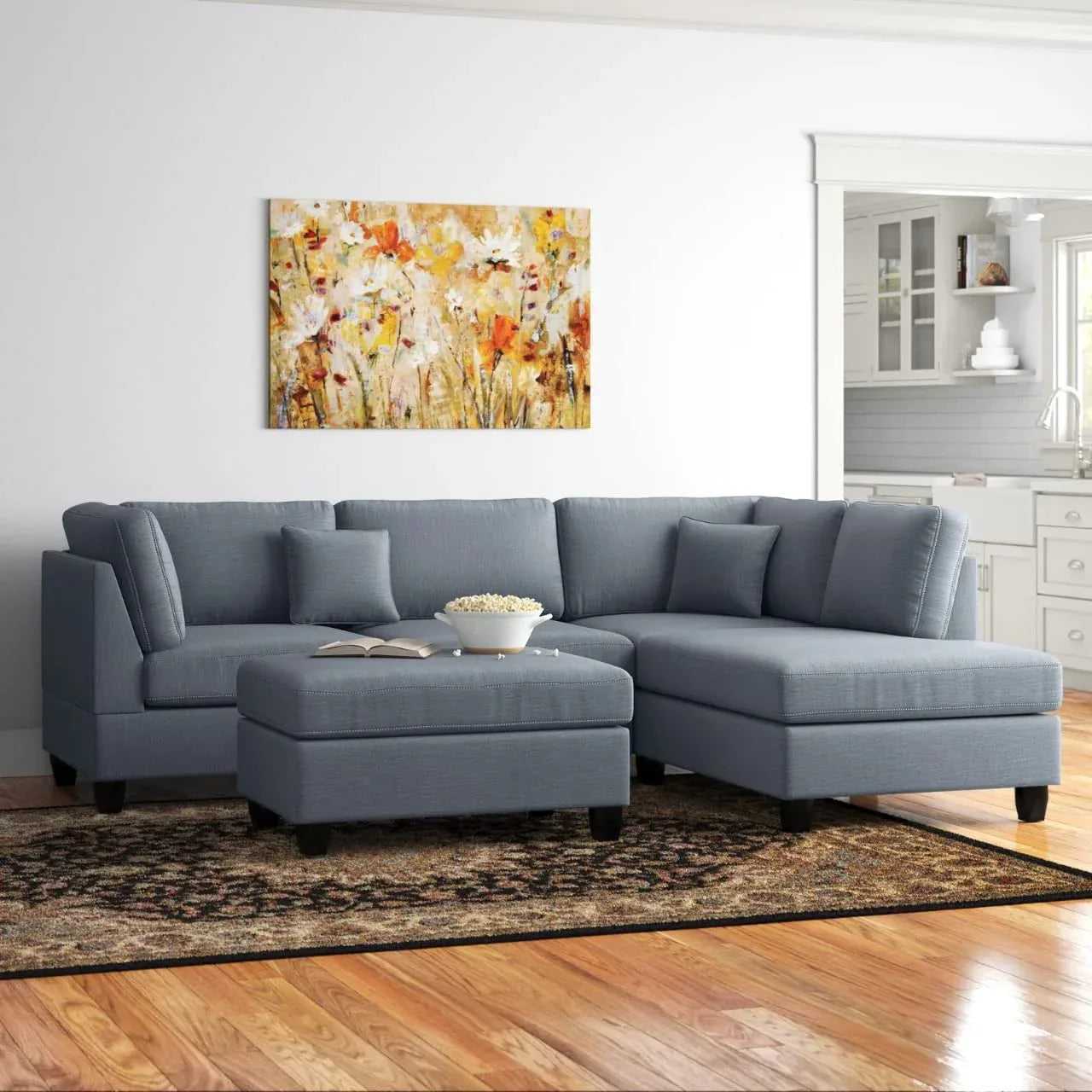 Napper 6 Seater LHS L Shape Sofa Set