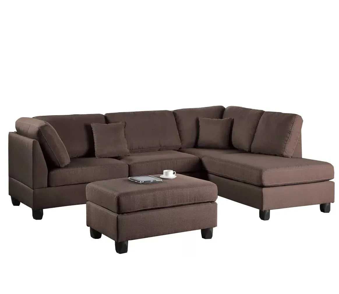 Napper 6 Seater LHS L Shape Sofa Set