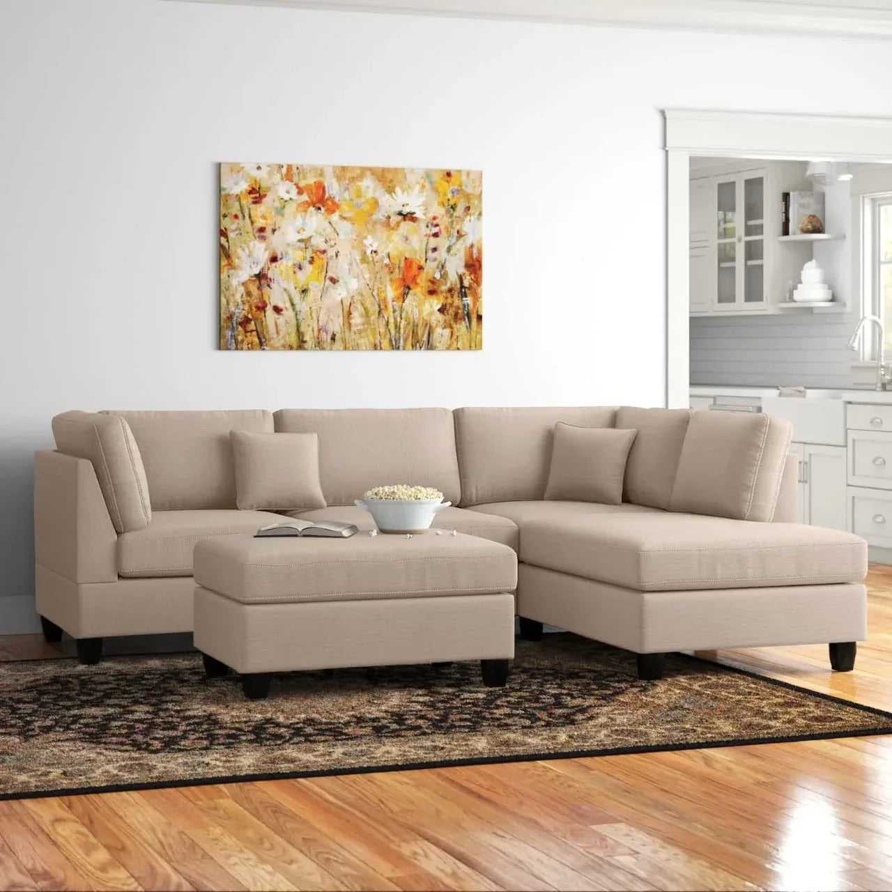 Napper 6 Seater LHS L Shape Sofa Set