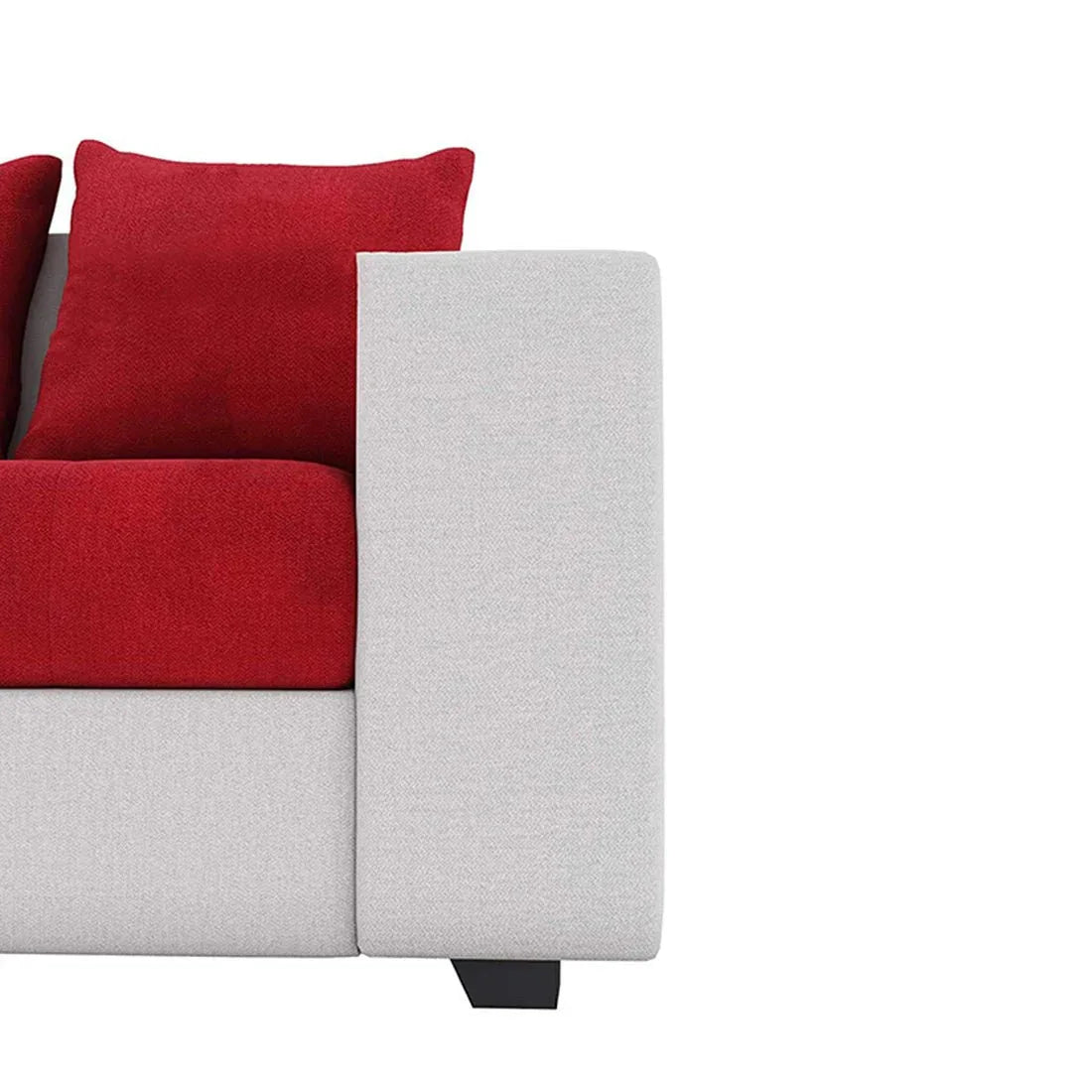 Steffan 6 Seater L Shape Corner Fabric Sofa for Living Room