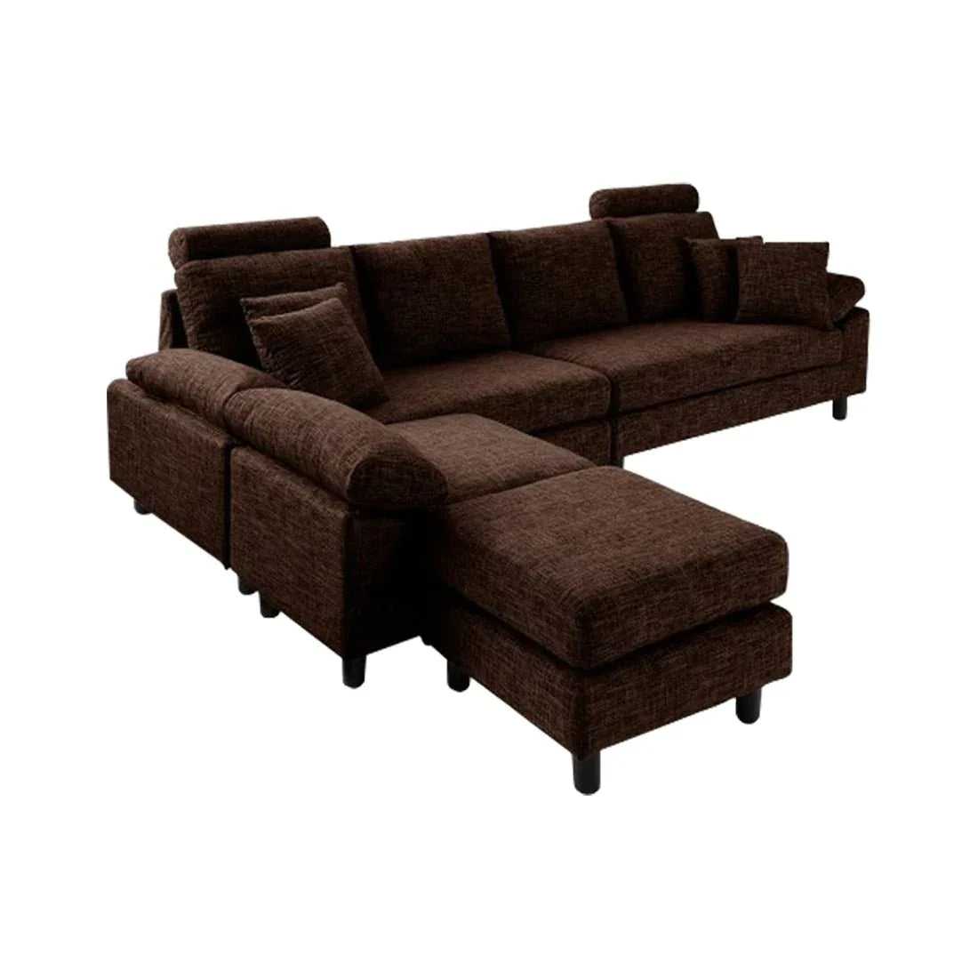 Ferguson 6 Seater Interchangeable L Shape Sofa