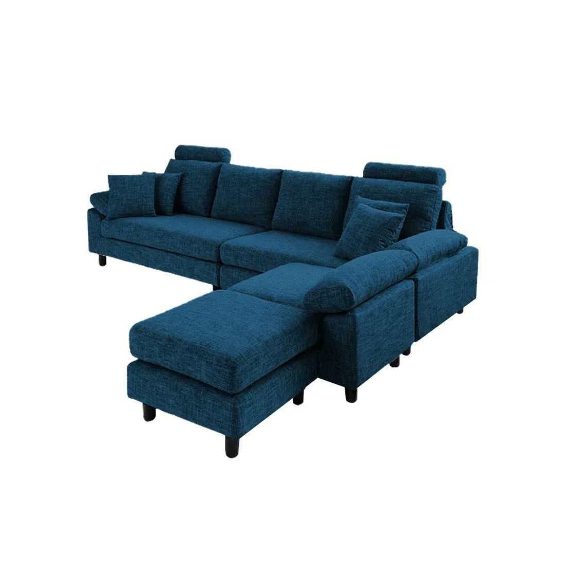 Ferguson 6 Seater Interchangeable L Shape Sofa