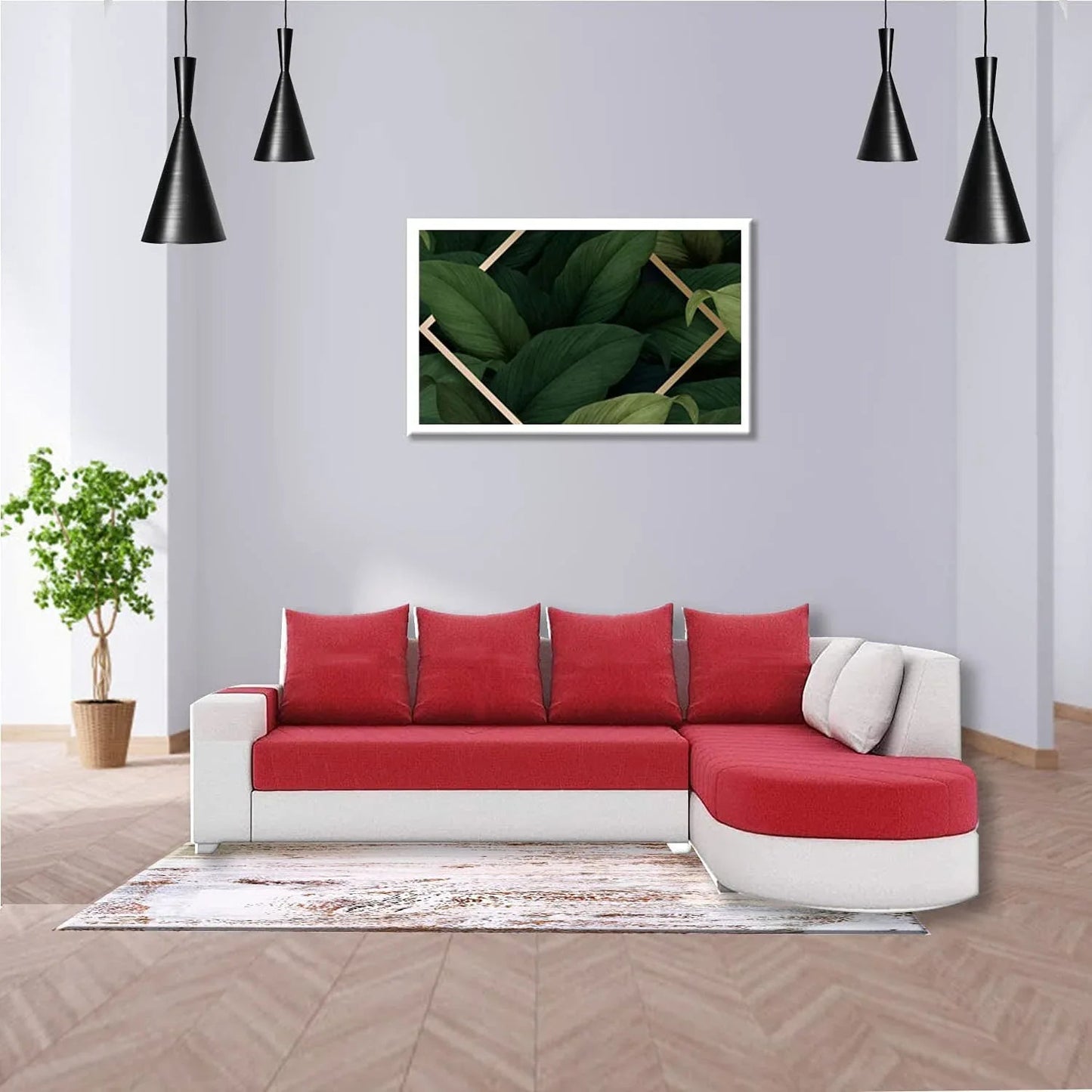 Christie 6 Seater L Shape Corner Sofa for Living Room
