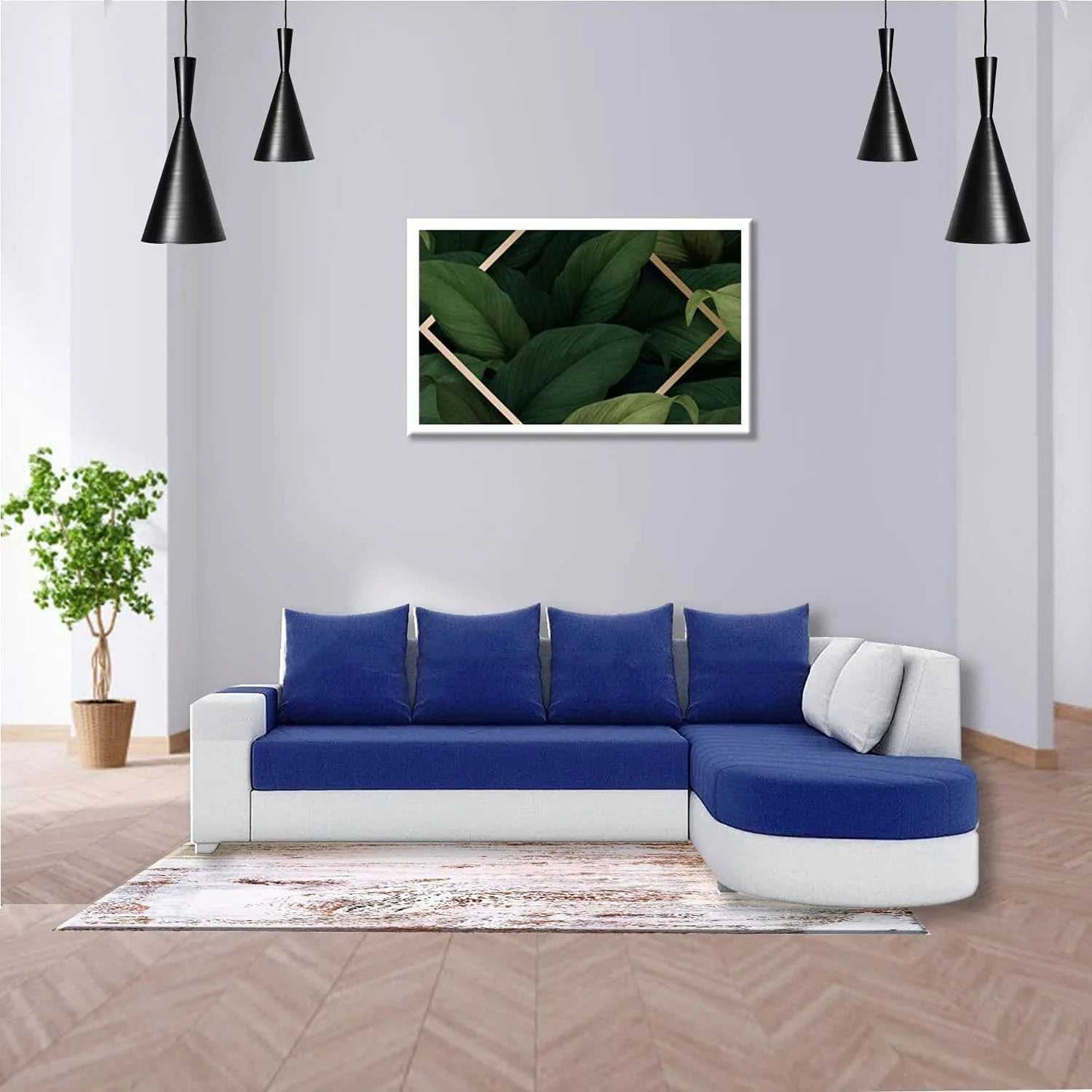Christie 6 Seater L Shape Corner Sofa for Living Room