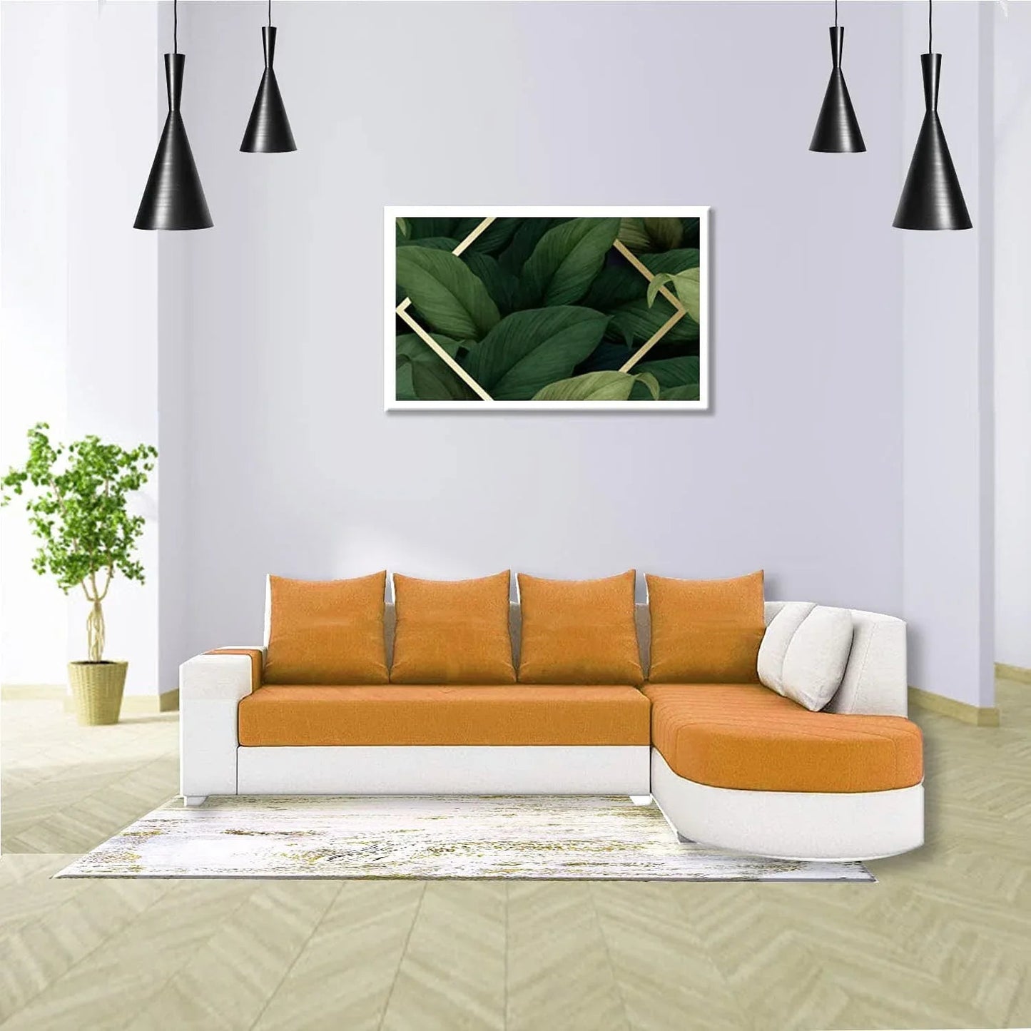 Christie 6 Seater L Shape Corner Sofa for Living Room