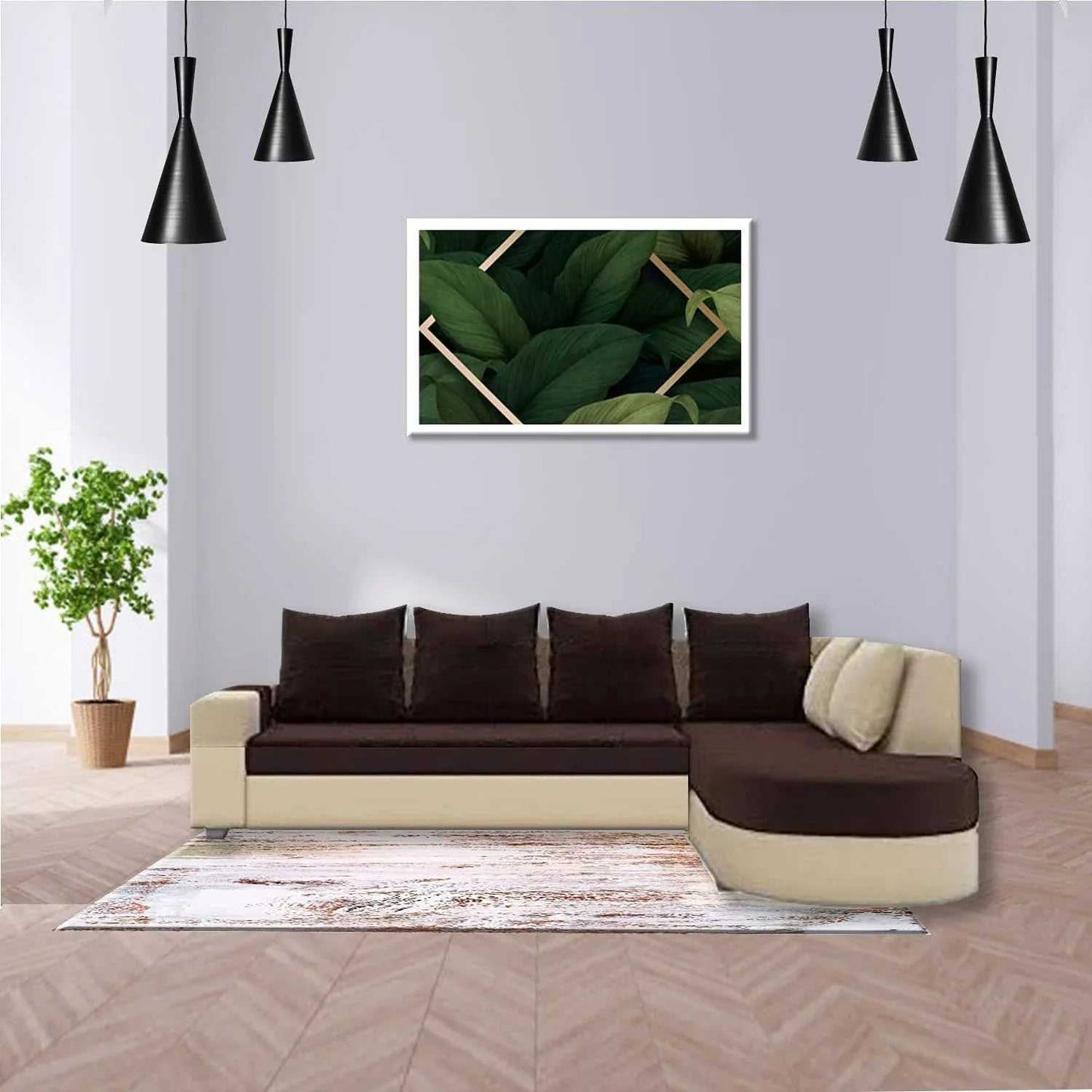 Christie 6 Seater L Shape Corner Sofa for Living Room