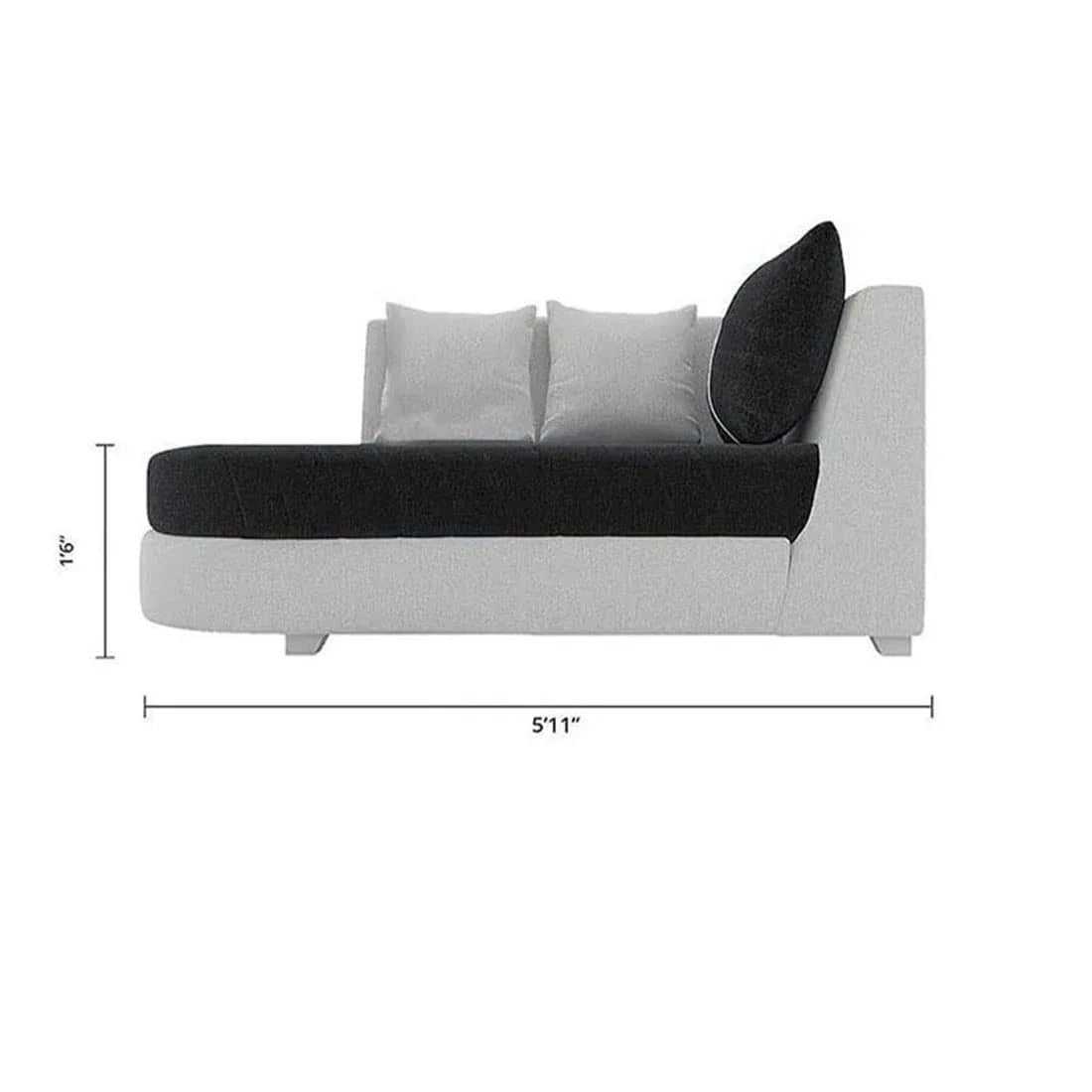 Christie 6 Seater L Shape Corner Sofa for Living Room