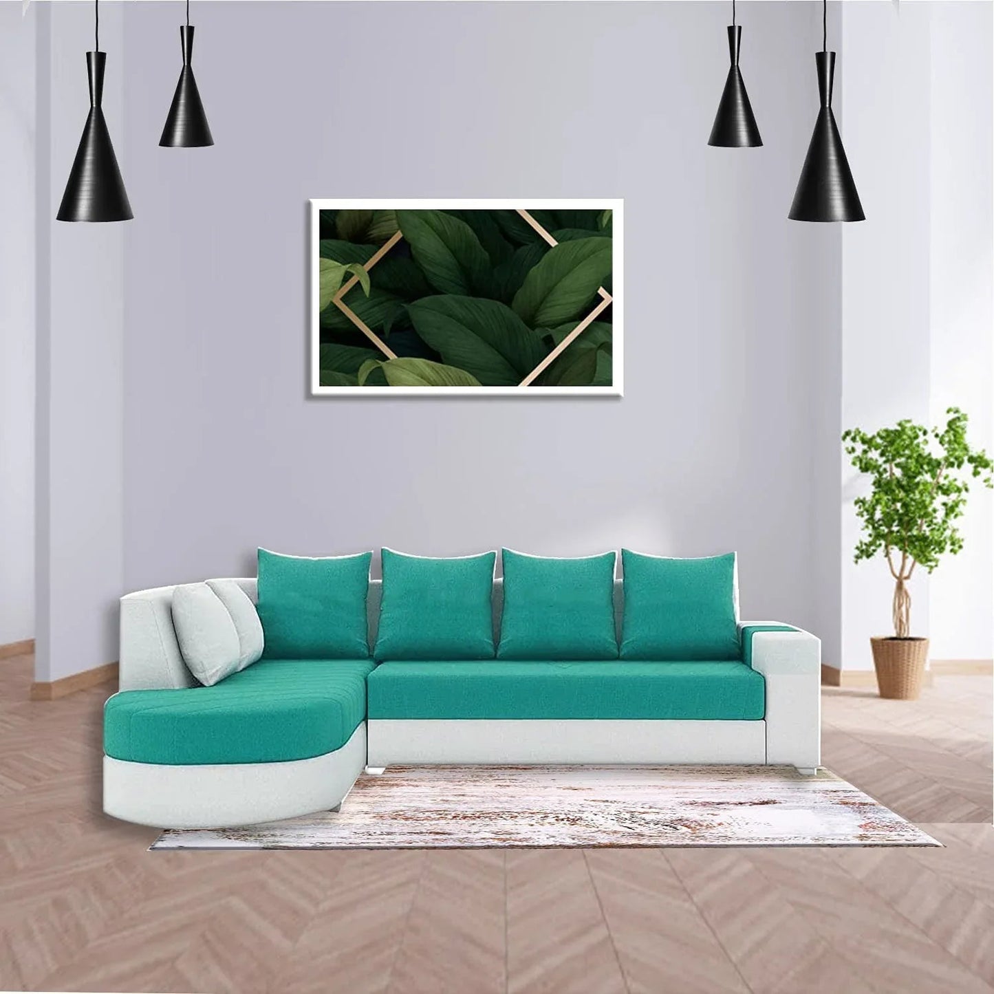 Christie 6 Seater L Shape Corner Sofa for Living Room