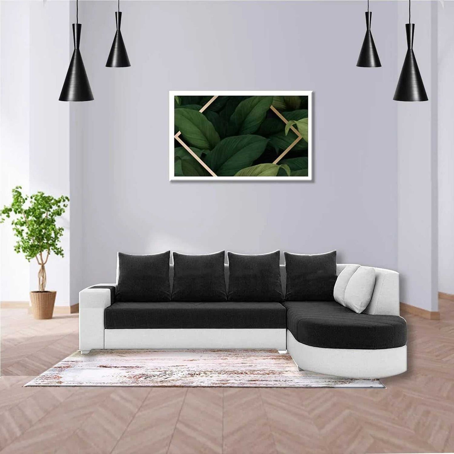 Christie 6 Seater L Shape Corner Sofa for Living Room