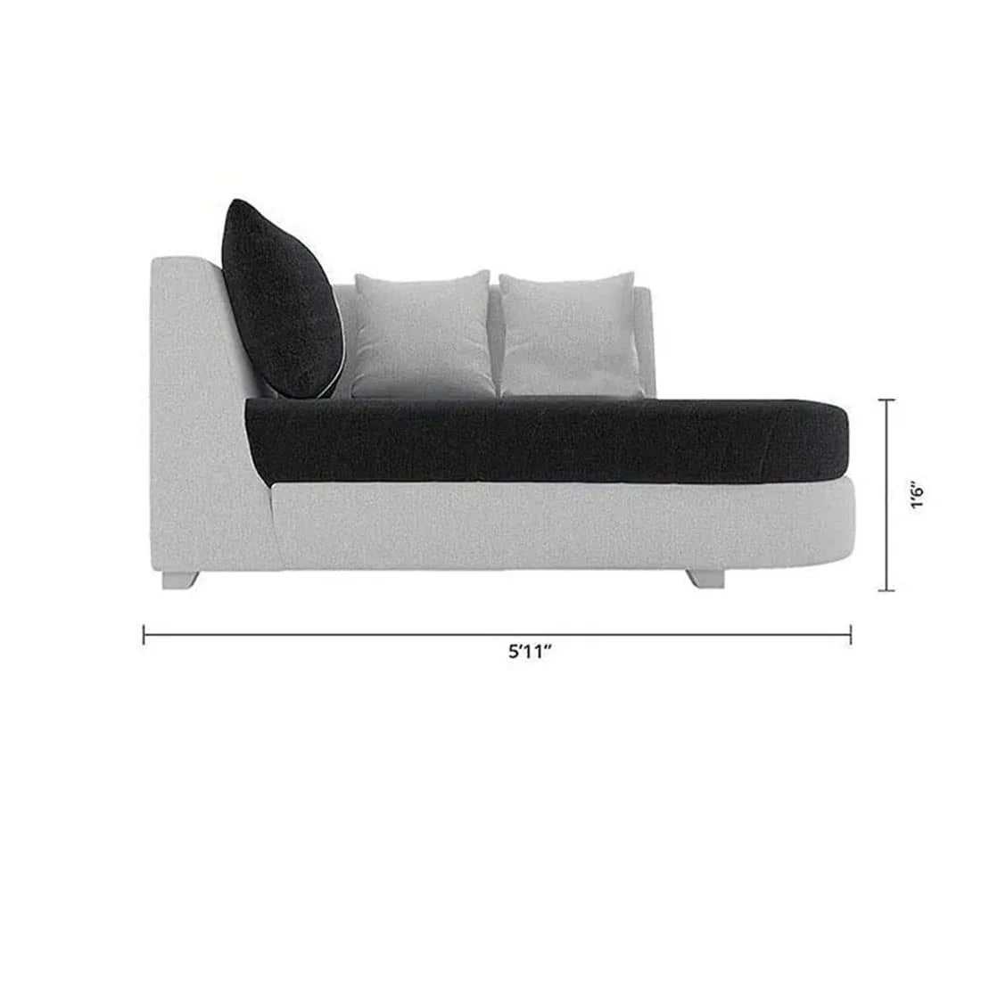 Christie 6 Seater L Shape Corner Sofa for Living Room