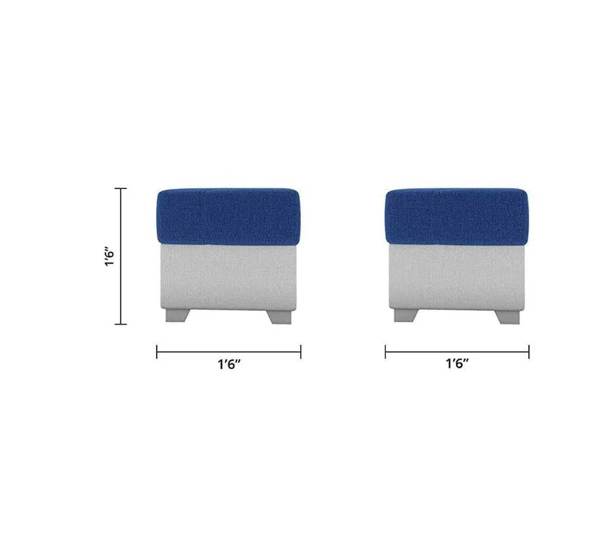 Dalton L Shape Fabric Sofa for Living Room