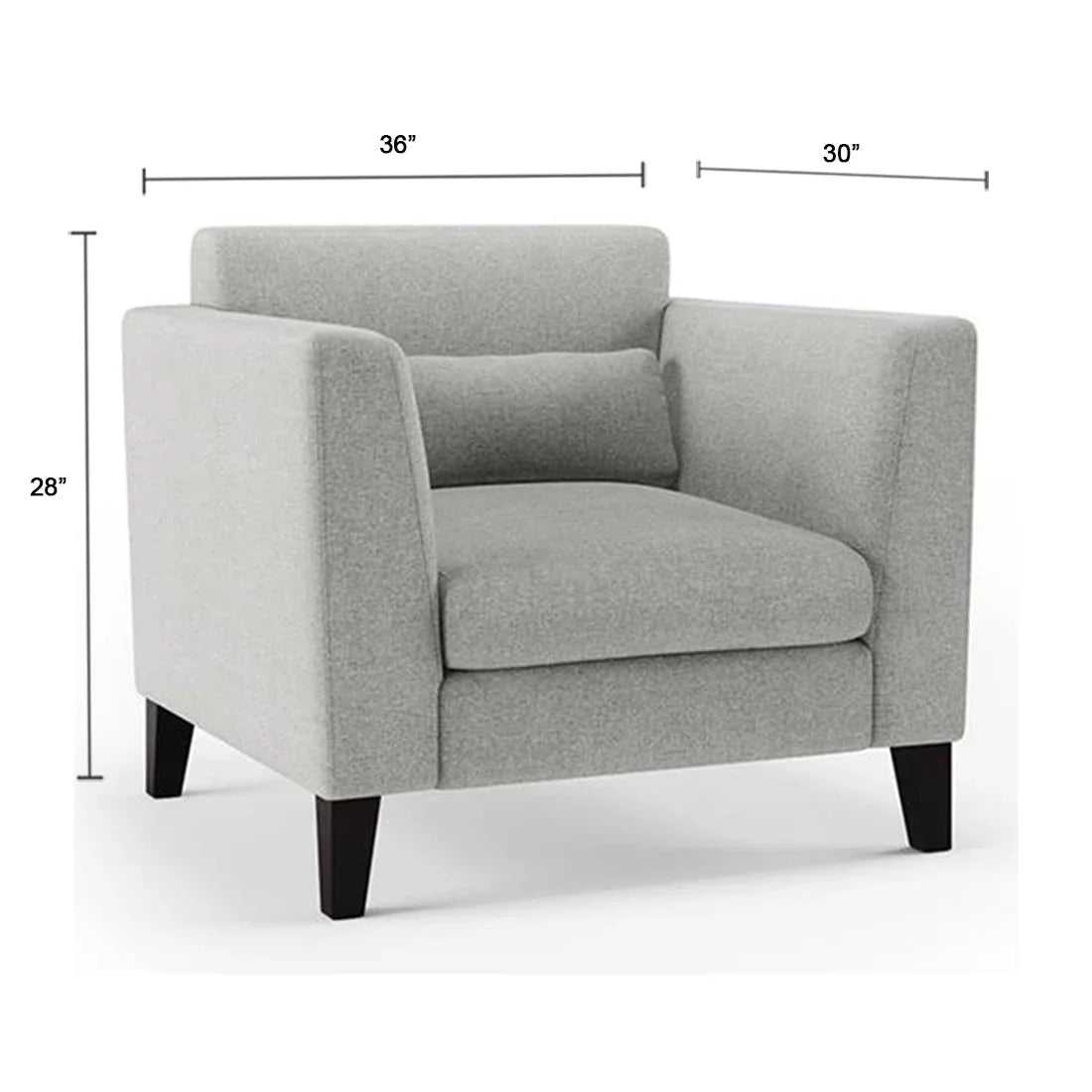 Hawk 6 Seater L Shape Sofa For Living Room - 3+2+1