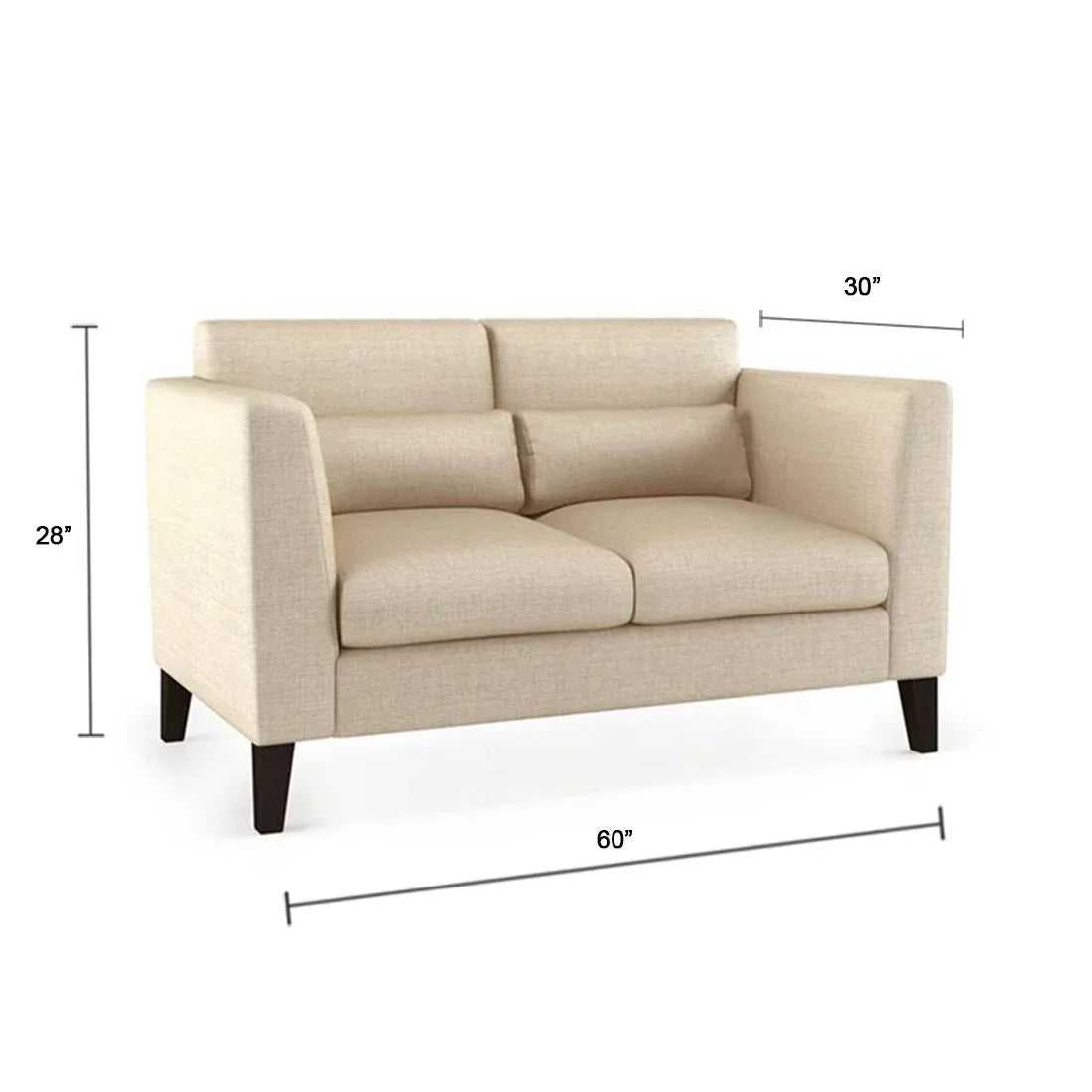 Hawk 6 Seater L Shape Sofa For Living Room - 3+2+1