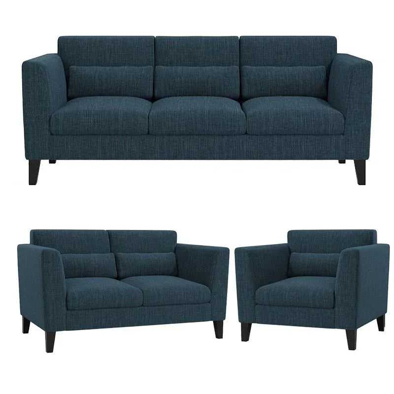 Hawk 6 Seater L Shape Sofa For Living Room - 3+2+1