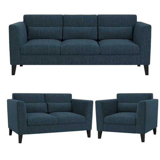 Hawk 6 Seater L Shape Sofa For Living Room - 3+2+1