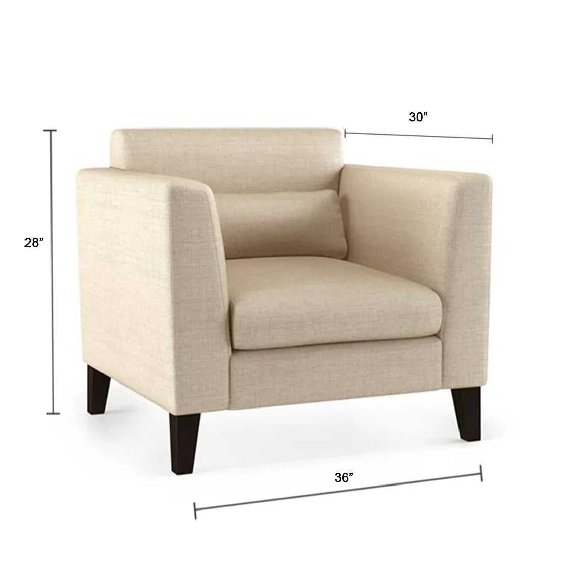 Hawk 6 Seater L Shape Sofa For Living Room - 3+2+1
