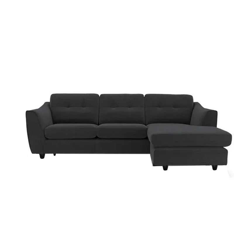Silvia 4 Seater Fabric L Shape Sofa For Living Room