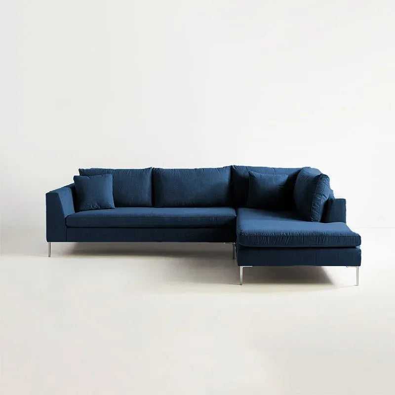 Snowhill 4 Seater Fabric L Shape Sofa For Living Room