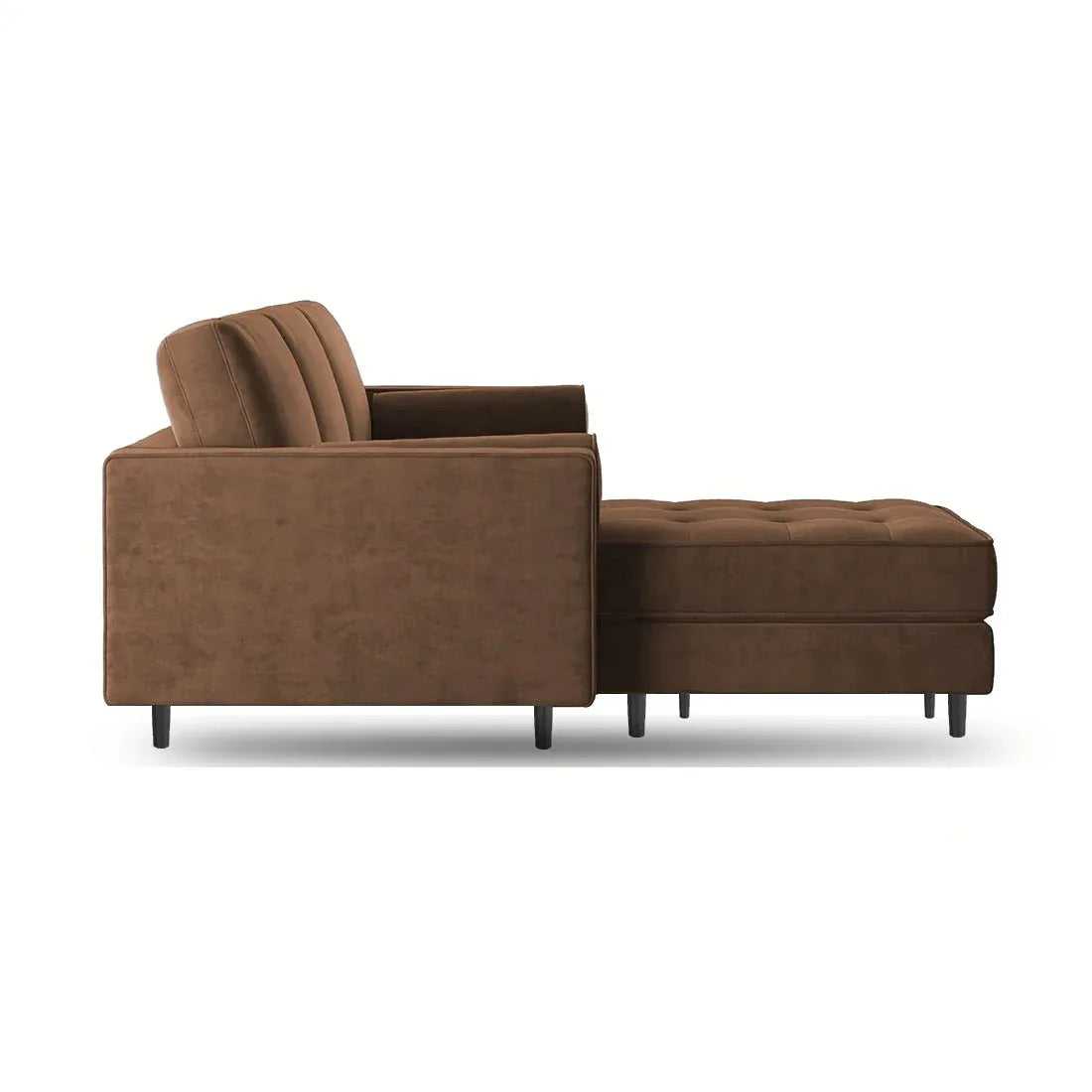Jupiter 4 Seater Fabric L Shape Sofa for Living Room