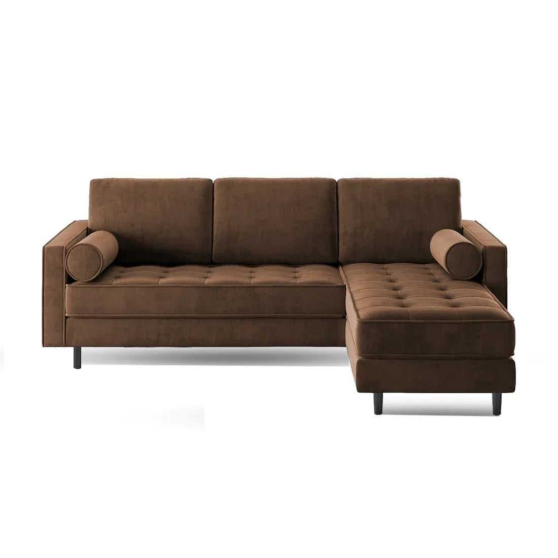Jupiter 4 Seater Fabric L Shape Sofa for Living Room