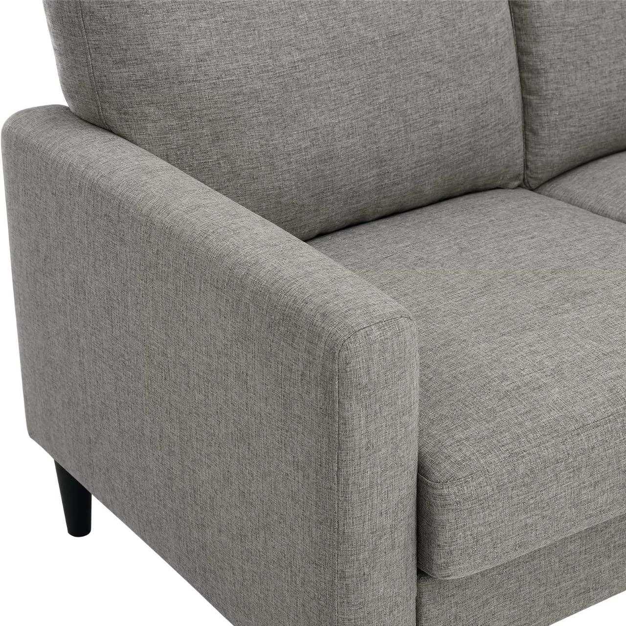 Yolo 4 Seater Fabric Interchangeable L Shape Sofa For Living Room | Bedroom | Office