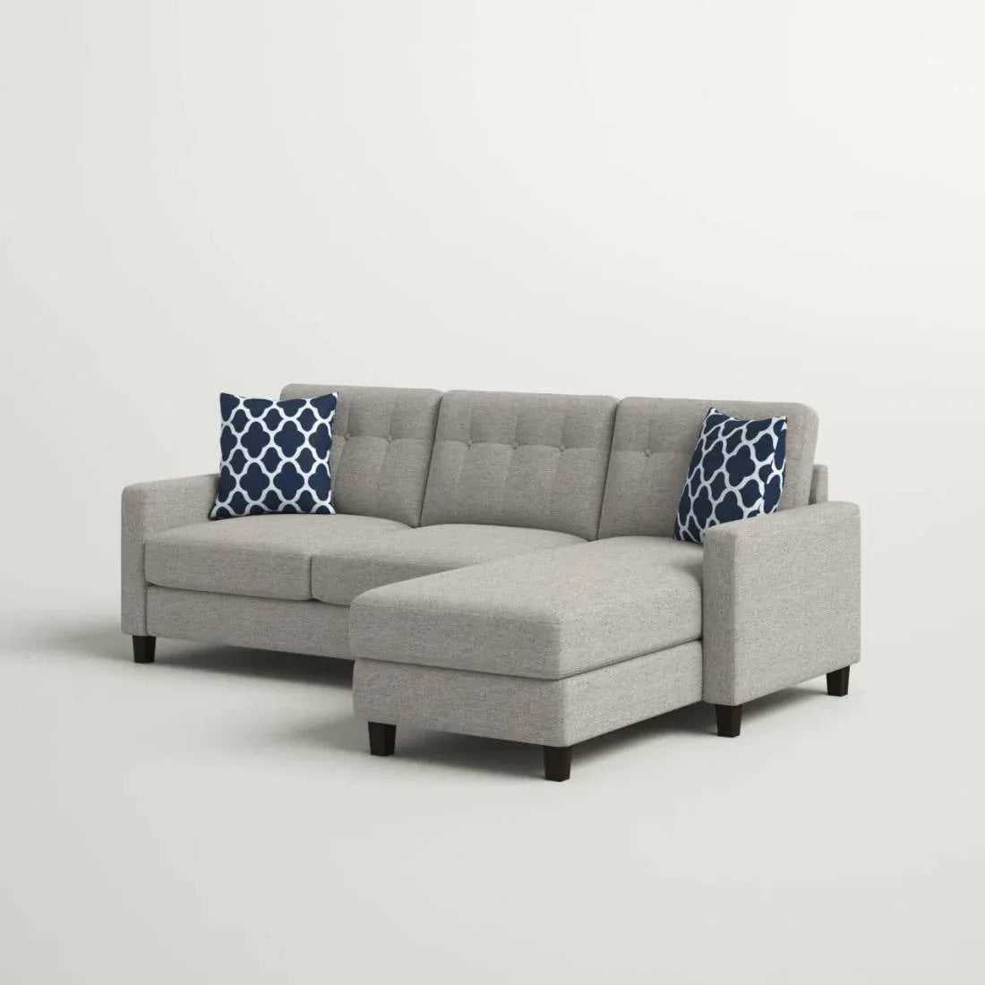 Tred 4 Seater L Shape Sofa Set For Living Room