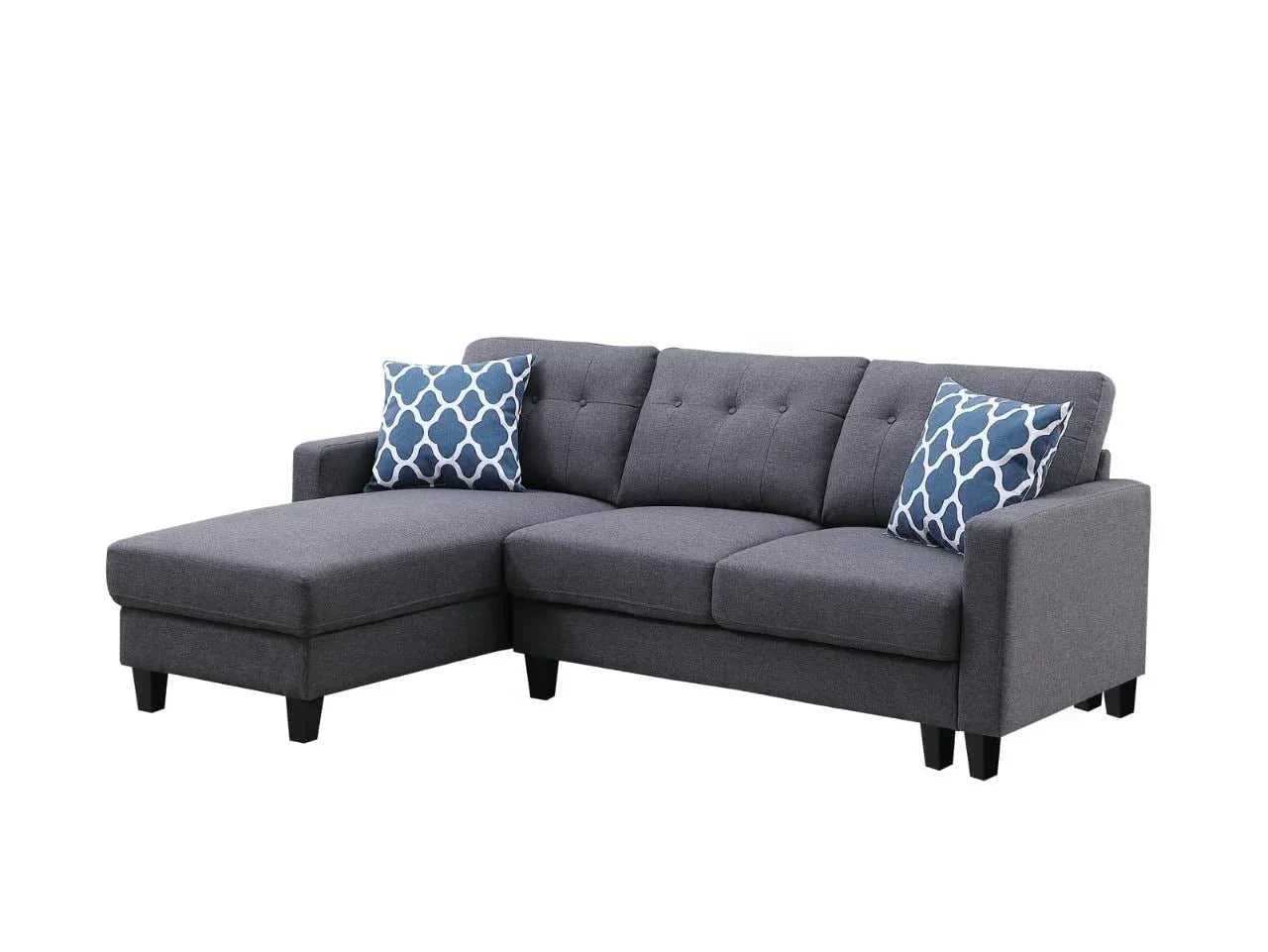 Tred 4 Seater L Shape Sofa Set For Living Room