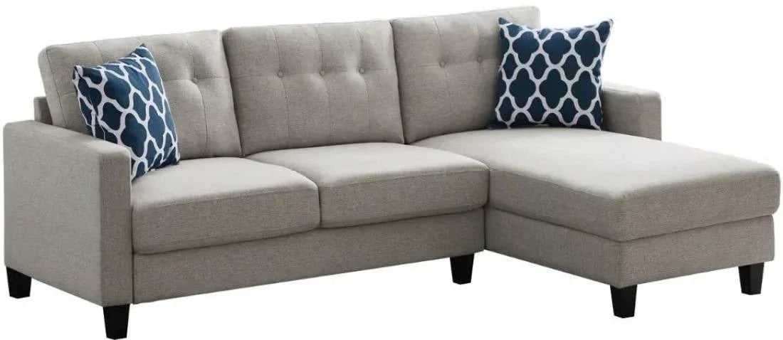 Tred 4 Seater L Shape Sofa Set For Living Room