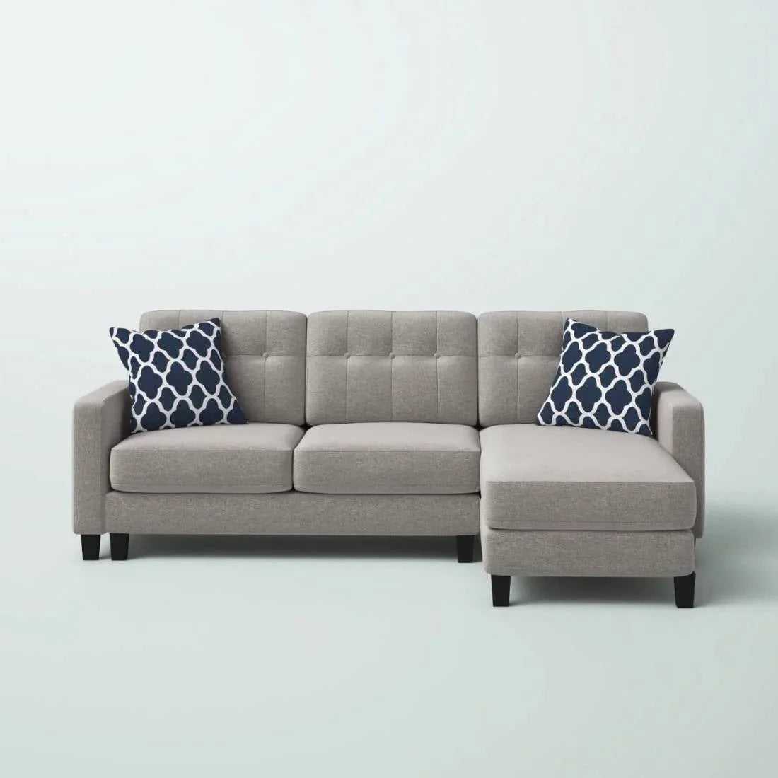 Tred 4 Seater L Shape Sofa Set For Living Room