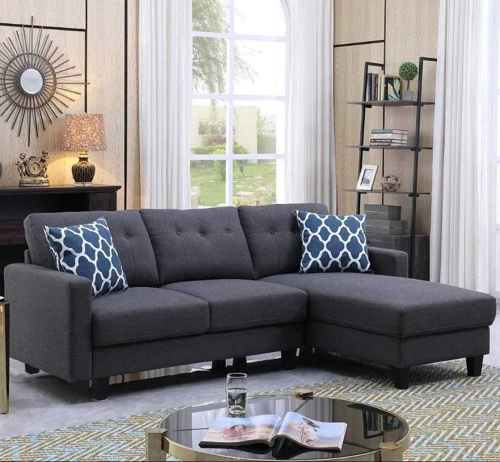 Tred 4 Seater L Shape Sofa Set For Living Room