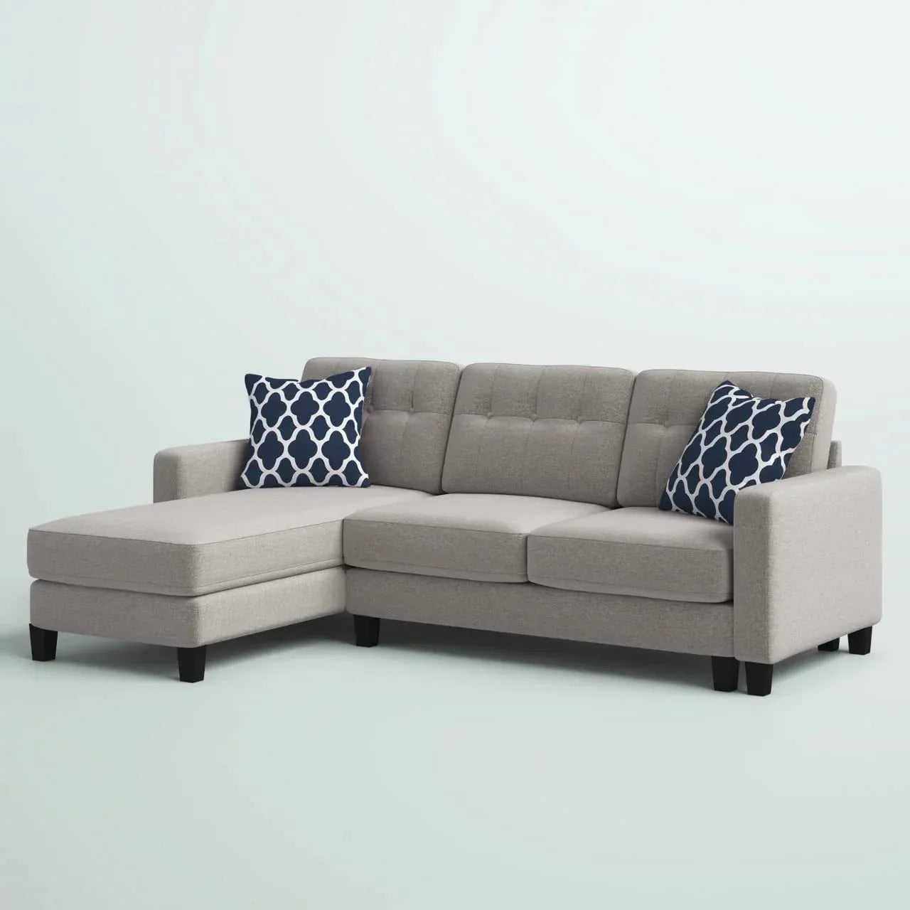 Tred 4 Seater L Shape Sofa Set For Living Room