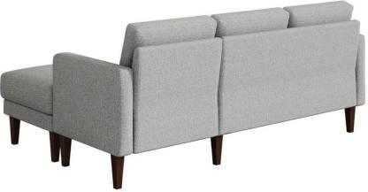Yuka L Shape 4 Seater L Shape Sofa Furniture with 2 Seater Bench for Living Room | Bedroom | Office