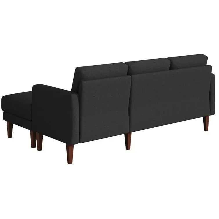 Yuka L Shape 4 Seater L Shape Sofa Furniture with 2 Seater Bench for Living Room | Bedroom | Office