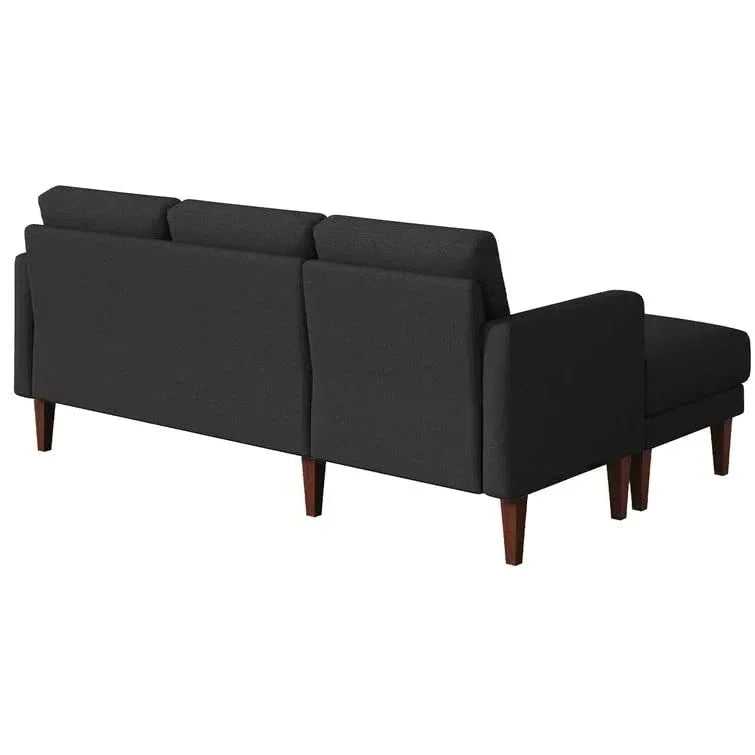 Yuka L Shape 4 Seater L Shape Sofa Furniture with 2 Seater Bench for Living Room | Bedroom | Office